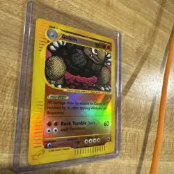 Golem 14/165 Reverse Holo Expedition Set eReader Pokemon TCG NM - Image 2