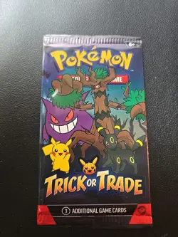 Trick or Trade BOOster Pack Pokemon TCG Halloween 2024 Sealed New - Image 1