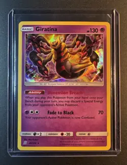 Giratina Holo Rare 86/236 - Unified Minds - Pokemon TCG -NM - Image 1