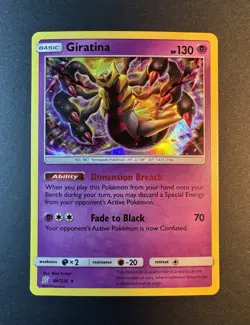 Giratina Holo Rare 86/236 - Unified Minds - Pokemon TCG -NM - Image 3
