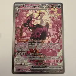 Pokemon TCG Ascended heroes Fezandipiti Ex 288/217 Special Illustration Rare NM - Image 1
