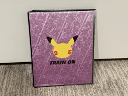 Pokemon TCG Dragapult Prime 4-pocket Binder - Celebrations 25th Anniversary New - Image 2