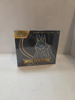 Pokemon TCG Mega Evolution Lucario Elite Trainer Box ETB NEW FACTORY SEALED - Image 1