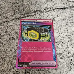 Maximum Belt - SV: Prismatic Evolutions 117/131 - ACE SPEC Rare Pokemon TCG - Image 1