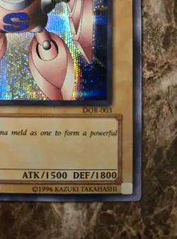 Yu-Gi-Oh! Gamma the Magnet Warrior DOR-003 Duelist of the Roses Ult. Secret Rare - Image 4