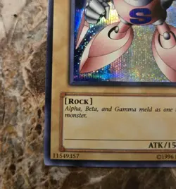 Yu-Gi-Oh! Gamma the Magnet Warrior DOR-003 Duelist of the Roses Ult. Secret Rare - Image 5