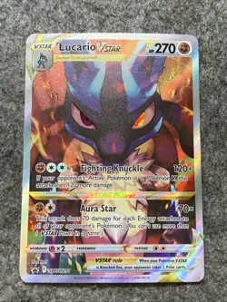 Lucario VSTAR SWSH291 SWSH: Sword & Shield Promo Cards Holo - Image 1