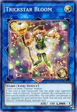 Yugioh - Trickstar Bloom - NM - Free Holographic Card - Image 1