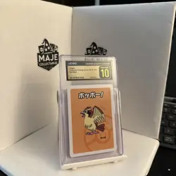 CGC 10 Pristine Pidgey Old Maid 2019 Japanese Pokemon Card - Image 1