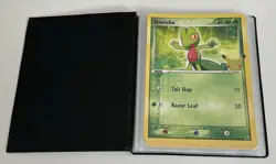 7 Jumbo Pokemon Trading Cards in Binder - Pikachu, Snivy, Torchic, Mudkip, Tepig - Image 2