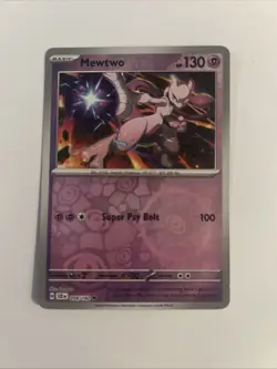 Mewtwo 059/142 - Stellar Crown - Reverse Holo Pokemon Card - Near Mint (NM) - Image 1
