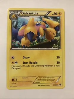 Pokemon - Galvantula - 34/98 - Uncommon - Emerging Powers Card - Image 1
