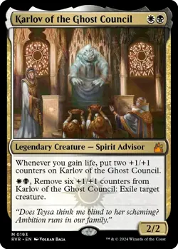 Karlov of the Ghost Council (Retro Frame) Ravnica Remastered Foil - Image 2