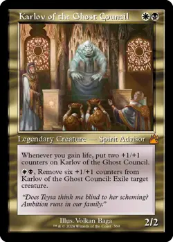 Karlov of the Ghost Council (Retro Frame) Ravnica Remastered Foil - Image 3