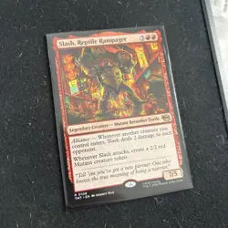 Mtg Slash, Reptile Rampager - TMNT + Bonus Foils - Image 1