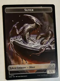 Robot / Sliver - Double-Sided Token | #00103#0001 MTG Edge of Eternities | NM - Image 2