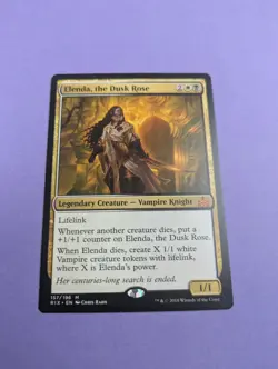 MTG: Magic The Gathering: Rivals of Ixalan: Elenda, the Dusk Rose- Mythic- NM - Image 1