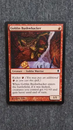 Goblin Bushwhacker - Zendikar - Magic the Gathering - MTG - ZEN - Image 1