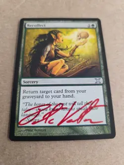 Recollect Signed By Pete Venters Magic the Gathering - Image 1