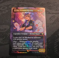 Locke, Treasure Hunter (475/843) Final Fantasy Commander LP FOIL- Chocobo Track - Image 1