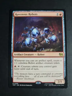 Ravenous Robots Rare MTG Ninja Turtles - Image 1