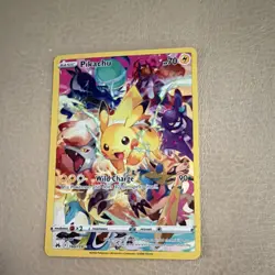 Pokemon Pikachu Secret Rare Full Art Holo Crown Zenith 160/159 English Card - Image 2