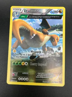 Dragonite 52/108 Reverse Holo Rare Xy Roaring Skies Pokemon Card NM TCG 2015 - Image 1