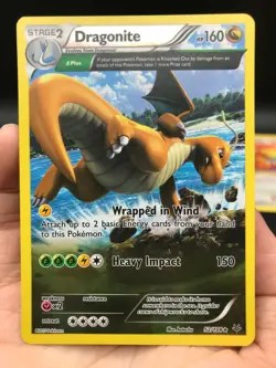 Dragonite 52/108 Reverse Holo Rare Xy Roaring Skies Pokemon Card NM TCG 2015 - Image 2