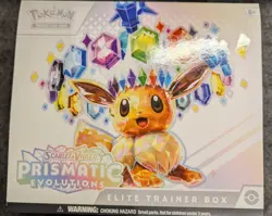 Pokemon Prismatic Evolutions ETB Elite Trainer Box EMPTY (No Packs) Read Desc - Image 1