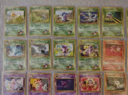46 Gym Challenge Japanese Uncommon Common Pokemon Cards Bundle Lot (Video Below - Image 2