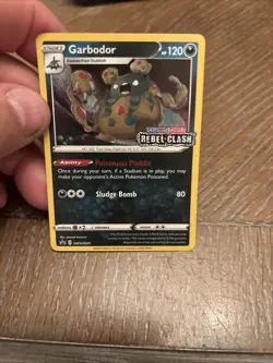Garbodor - Pokemon TCG - Sword & Shield Rebel Clash Promo SWSH025 Foil - Image 2