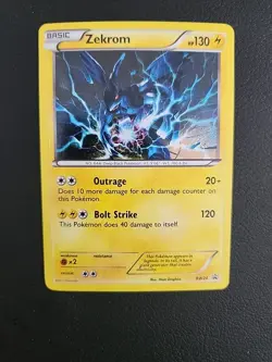 Zekrom - BW24 - Black Star Promo Holo Pokemon Card - NM - Image 1