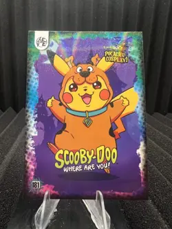 Scooby-Doo (Pikachu) #181 - Galaxy Holo - Electric Pikachu Cosplay - Pokemon - Image 1
