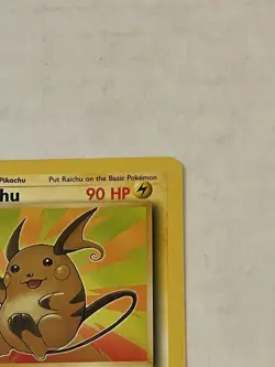 VTG Pokemon TCG Raichu 29/62 Fossil Set Non-Holo Rare Unlimited WOTC 1999 LP - Image 5