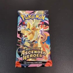 Pokemon Mega Evolution Ascended Heroes Booster Packs - Image 1