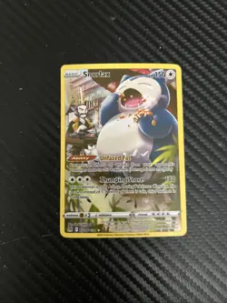Pokemon Snorlax Ultra Rare Swsh11 Lost Origin Trainer Gallery Holo TG10/TG30 - Image 1