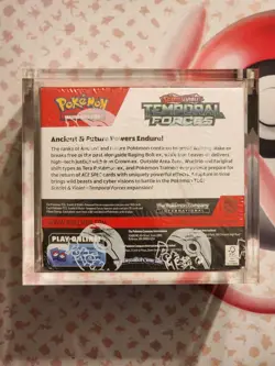 Pokemon Scarlet & Violet - Temporal Forces Booster Box - Sealed w/ Acrylic!!! - Image 3