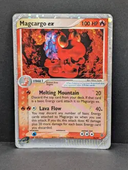Magcargo ex 95/97 Dragon Holo Ultra Rare Pokemon TCG Nintendo - Image 1
