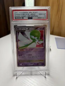 2007 POKEMON JPN DIAMOND & PEARL DAWN DASH 1ST ED GARDEVOIR LV.X-HOLO PSA 10 - Image 1