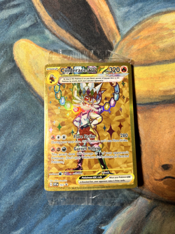Pokemon TCG - Cinderace ex SVP 163 Gold Promo Sealed - Image 1