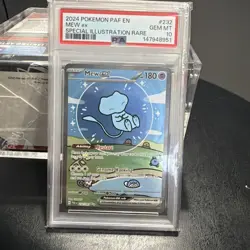 Paldean Fates Bubble Mew ex 232/091 Pokemon 2024 PSA 10 ORIGINAL OWNER - Image 1