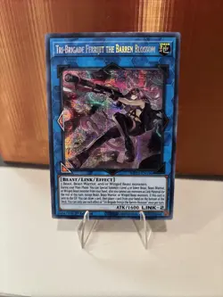 Yugioh Tri-Brigade Ferrijit the Barren Blossom MP21-EN196 1st Prismatic Secret - Image 1