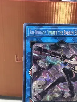 Yugioh Tri-Brigade Ferrijit the Barren Blossom MP21-EN196 1st Prismatic Secret - Image 2