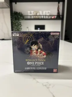 One Piece Booster Box OP01 Blue Bottom First Print Romance Dawn Sealed English - Image 1