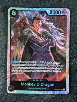 2025 One Piece MONKEY.D.DRAGON #OP12-094 Legacy of the Master Super Rare ENG (B) - Image 1