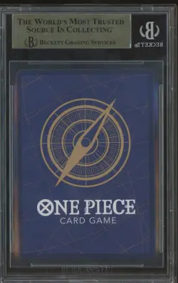 2025 ONE PIECE OP12 ENGLISH #093 MARSHALL.D. TEACH 3RD ANNIVERSARY GOLD BGS 10 - Image 3