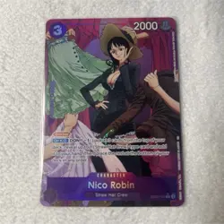 Namco One Piece CCG Nico Robin EB02-036 Extra Booster Foil Rare 2000 - Image 1