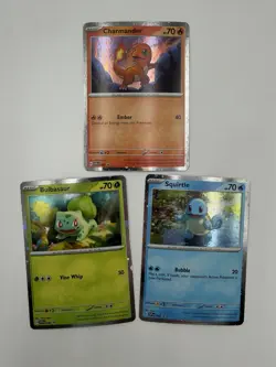 Pokemon 151 Poster Collection Box Cosmo Holo Promo's - 3 Card Set - Image 1