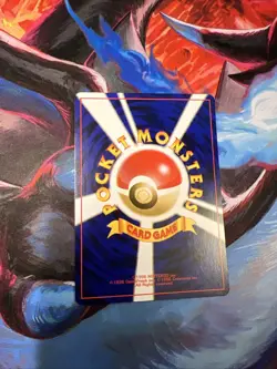 Team Rocket's Evil Deeds Japanese Neo Destiny Old Back Vintage Pokemon Card - Image 2
