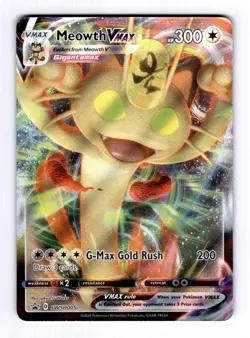 Meowth VMAX - SWSH005 Sword & Shield Promo Cards #SWSH5 Promo Holo NM Pokemon - Image 1